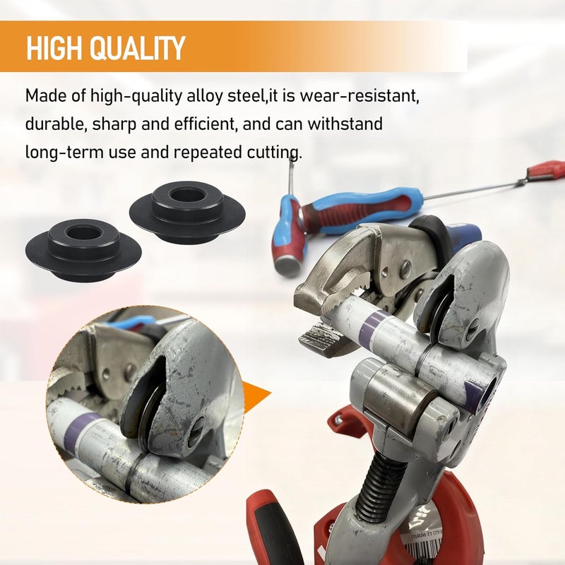 KAZFFD 2-Pack F158 Replacement Wheel Cutter Blades #41312,for Ridgid Tubing Cutters 10, 15 & 20 - Image 4
